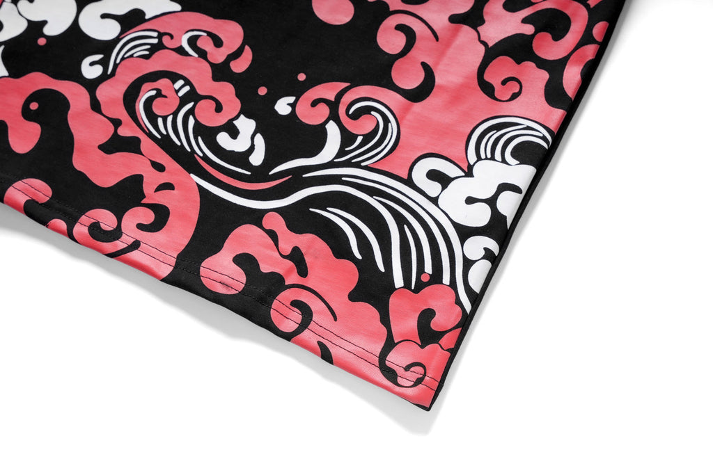 KH772 Red Oni Embroidered Tee