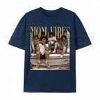 "Mom Vibes" – Vintage 90s Nostalgia Retro Motherhood Graphic Top