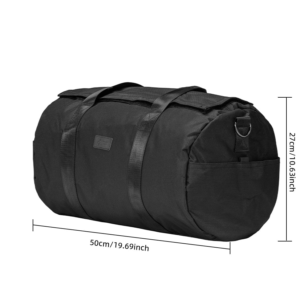 Essential Smell Proof Max Duffle Bag - Fashionable, Discreet + Hidden Lock (FireBar Labs x PBAL)