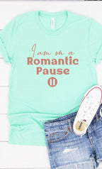 Romantic Pause Graphic Tee T-Shirt PLUS