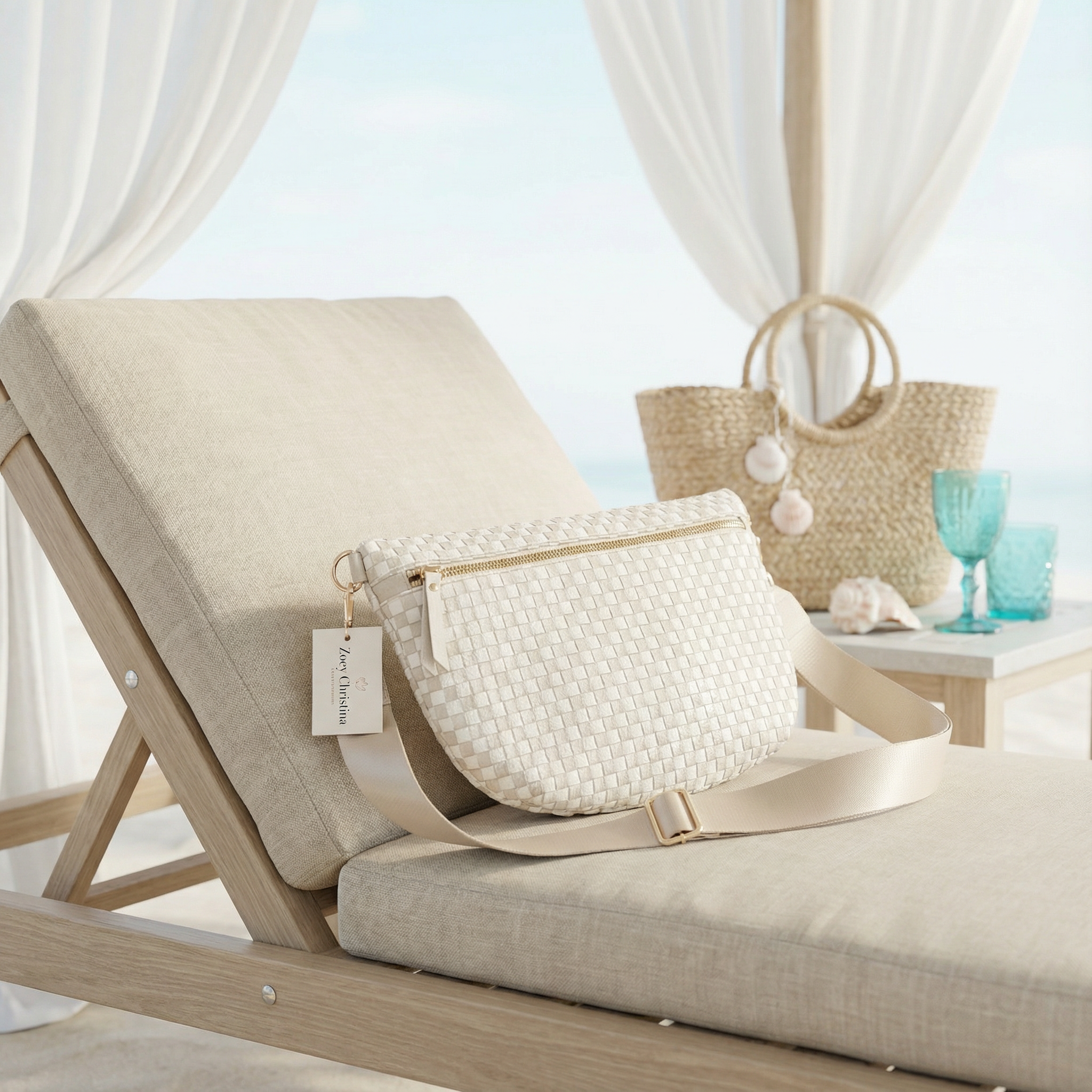 Madison Crossbody • Brides Beach Club Purse • Wedding Weekend Bag • Bachelorette Gift Bag
