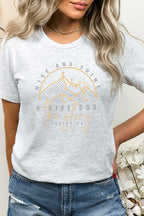Rise And Shine And Give God The Glory Graphic Tee T-Shirt
