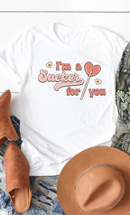 Retro Sucker For You Graphic Tee PLUS