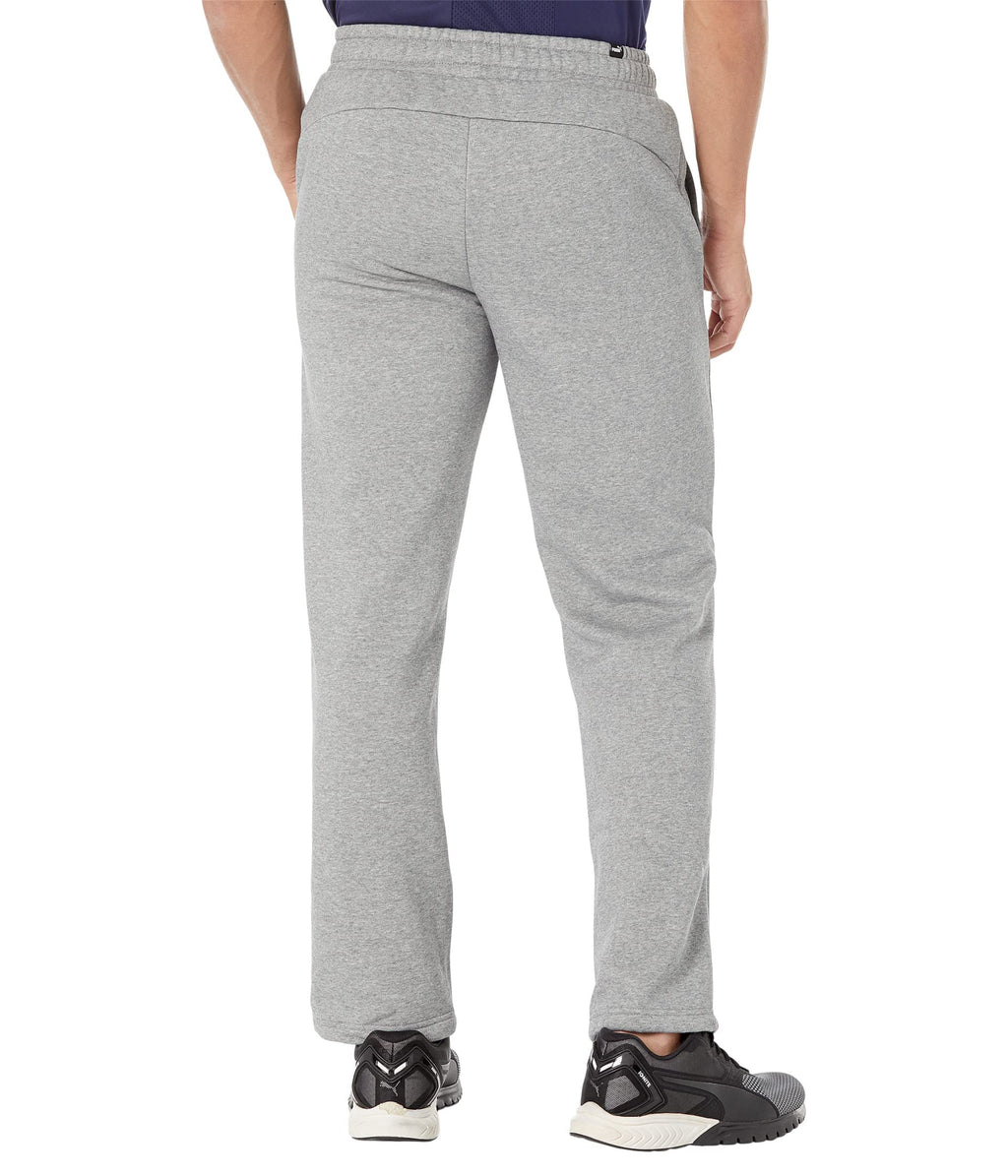 PUMA mens Essentials Fleece Sweatpants, Medium Gray Heather, Large US