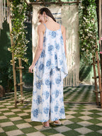 Stylum Womens Floral Printed Rayon Kurti Palazzo Set