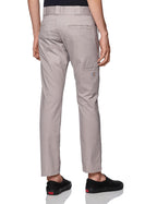 Cherokee mens Skinny Straight Double Knee work utility pants, Silver, 34W x 32L US