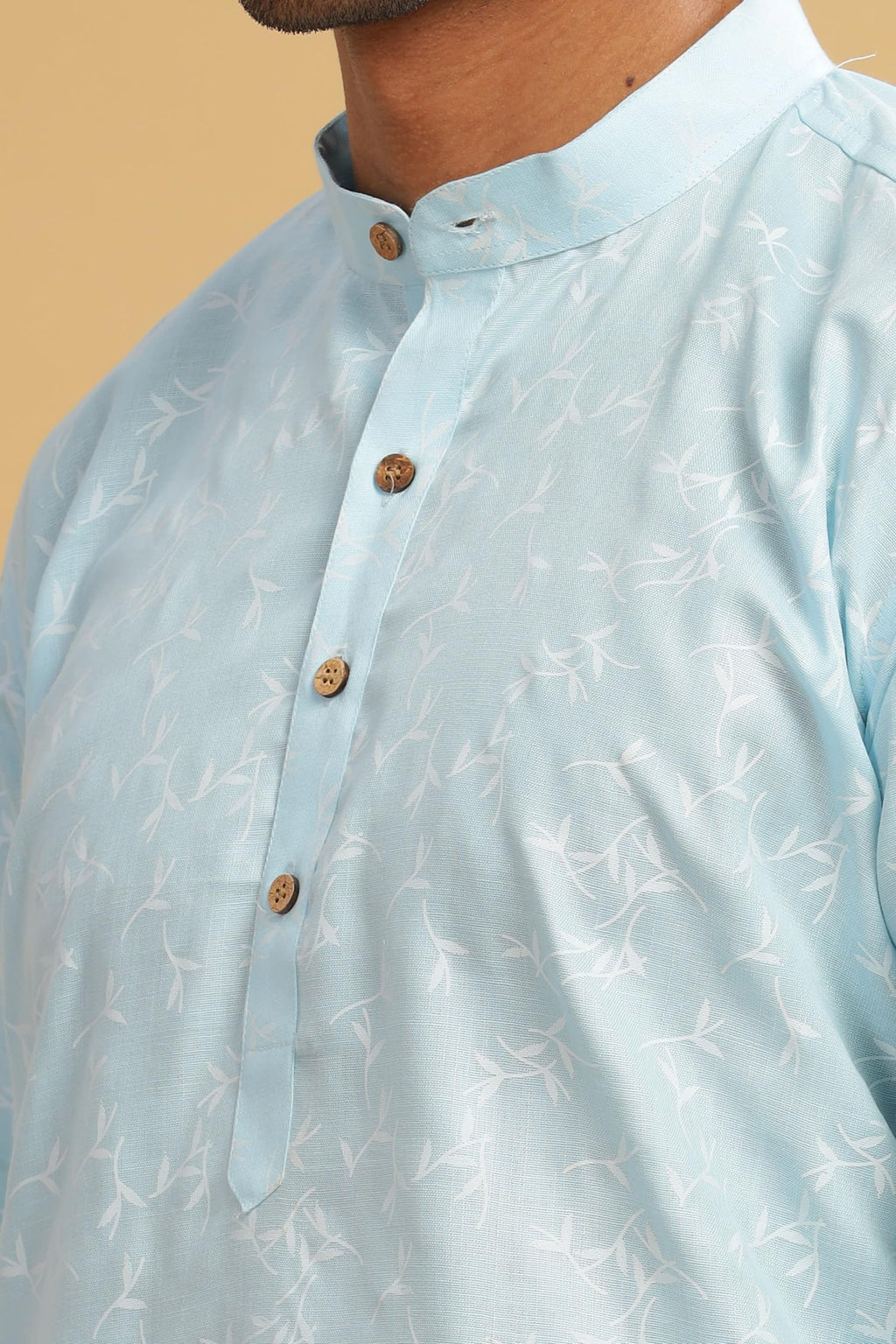 Be Active MenS Printed Cotton Blend Kurta Set || Men Kurta Pajama || Men Kurta Pajama Set || Kurta Pajama For Men (C-Rf0059 Set