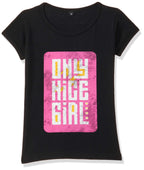 T2F Girls Cotton Regular Fit T-Shirt(Pack of 5)