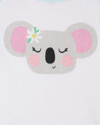 The Children's Place girls Long Sleeve Top and Pants Pajama Set Unicorn/Koala 2 pack Kids - PJ set 16