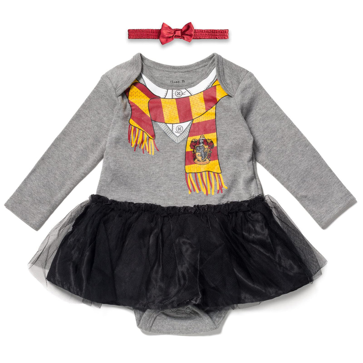 Warner Bros. Harry Potter Hermione Baby Girls Long Sleeve Costume Dress & Headband Set 12 Months 12