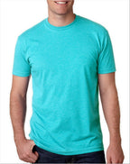 Next Level Men's CVC Crew S TAHITI BLUE
