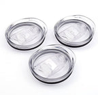 15oz, 20oz, 25oz, 30oz Tumbler Lids and 25oz Glass Tumbler Lids for Straight Skinny Tumblers