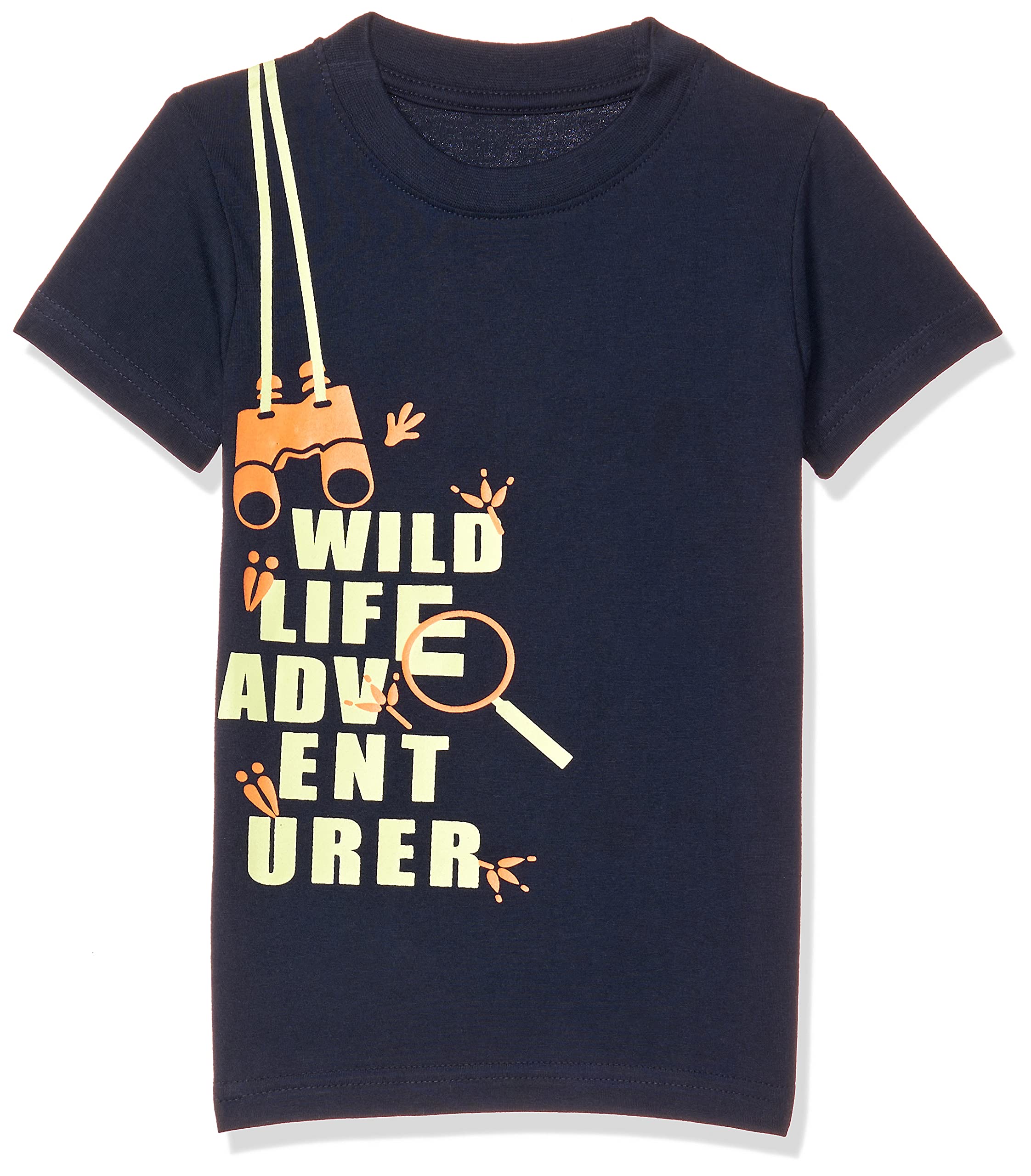 T2F Boys Cotton Solid Regular Fit T-Shirt (Pack of 3)