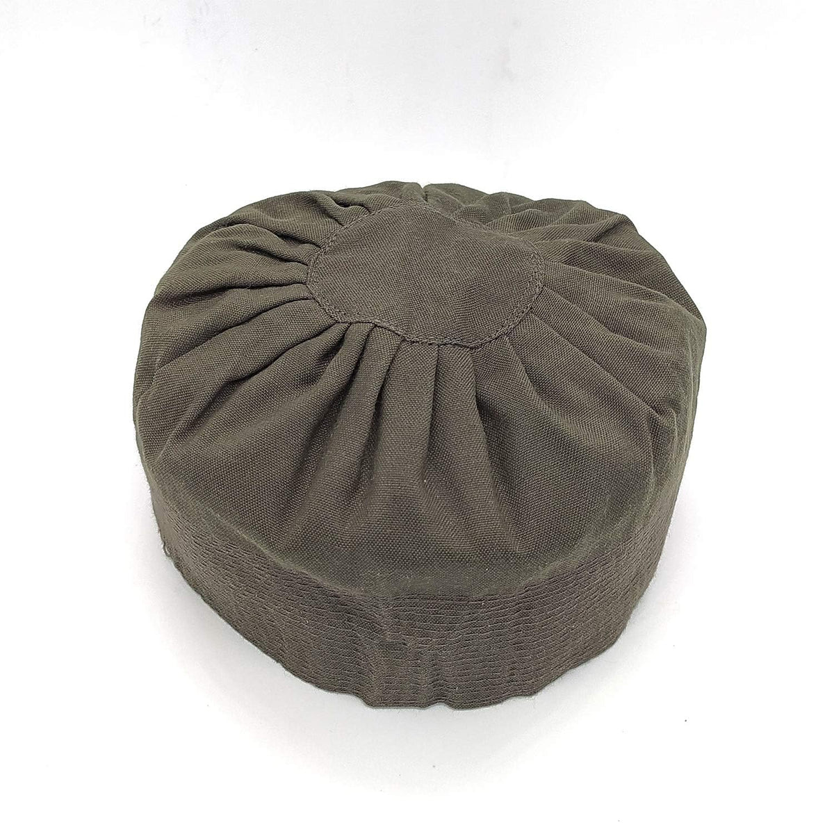 Shahid Cap House Sufi Muslim Round Shape Islamic Muslim Namaz Prayer Topi (Cap) For MenS In Green Colour (22.5) 22.5