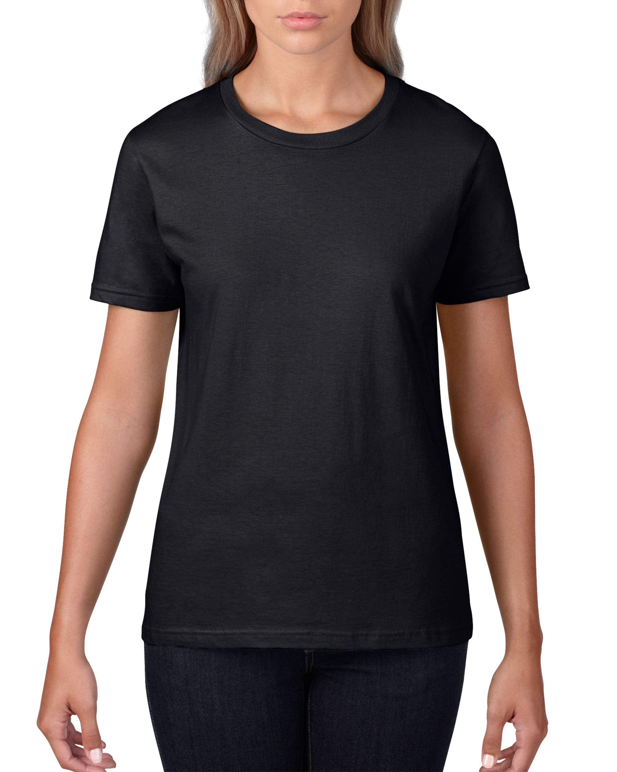 Ladies Lightweight T-Shirt - WHITE - 3XL(D0102H7KJMT)