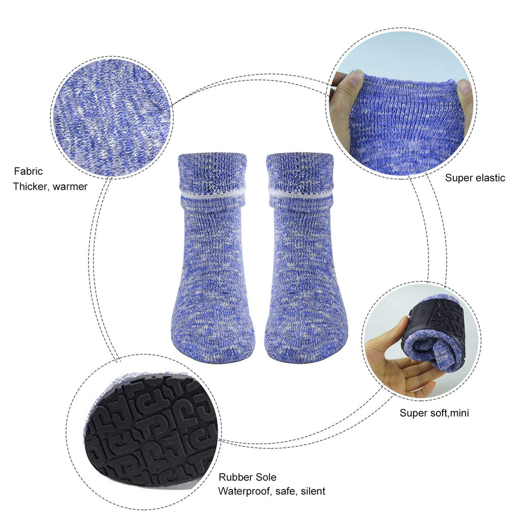 Women's Winter Super Soft Warm Cozy Fuzzy Christmas Gift With Grippers Slipper Socks