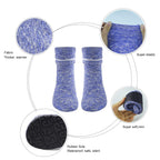 Women's Winter Super Soft Warm Cozy Fuzzy Christmas Gift With Grippers Slipper Socks