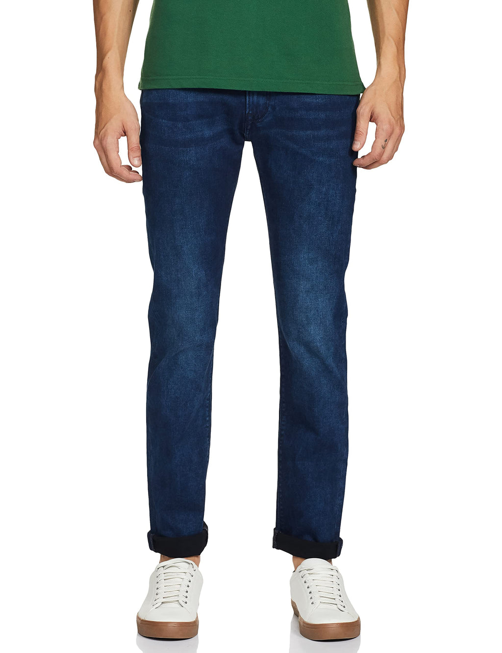 Pepe Jeans Men Slim Fit Jeans(Pm205774Q03_Dark Used_28W X 33L)