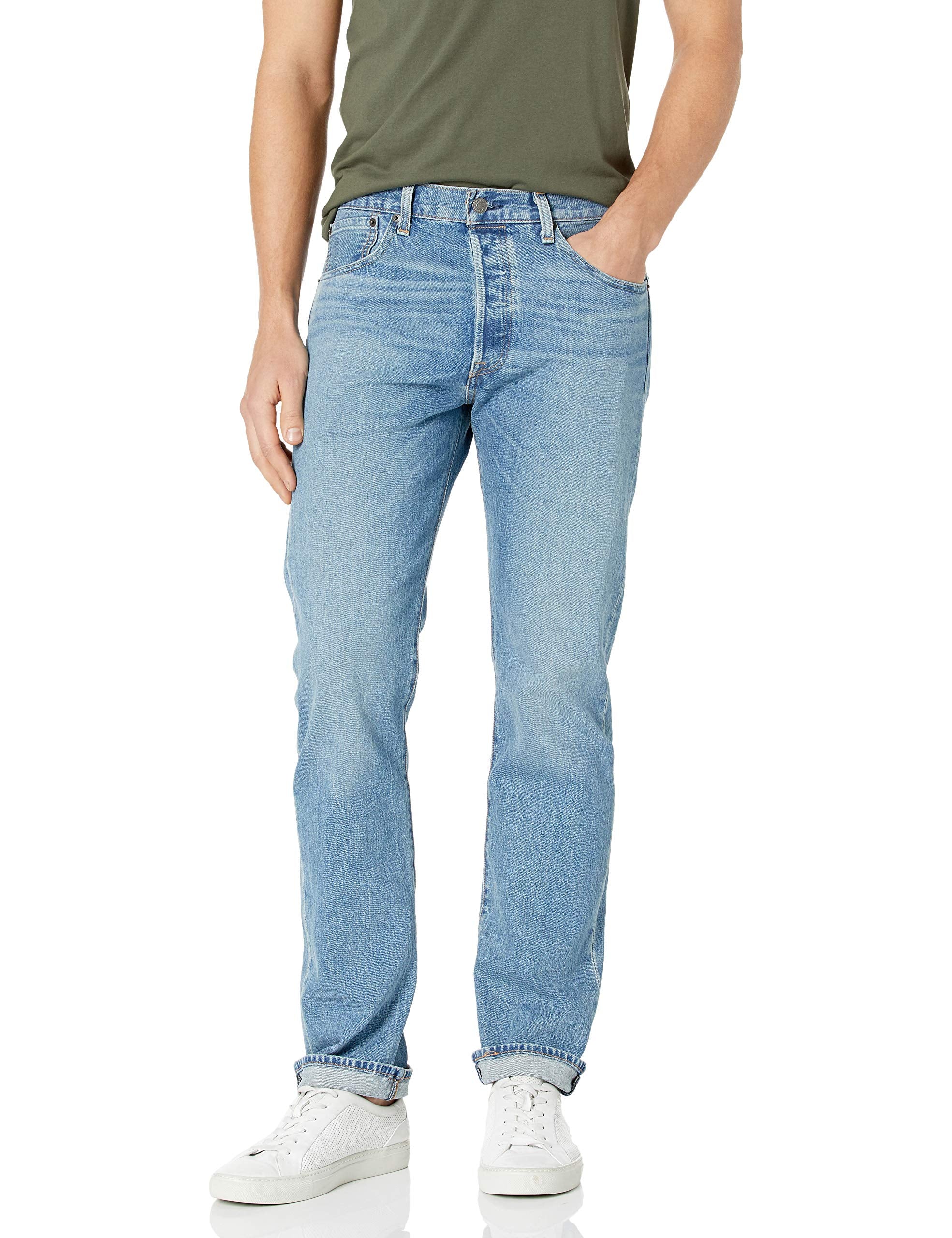 Levi's Men's 501 Original Fit Jeans (Also Available in Big & Tall), The Ben, 34W x 32L