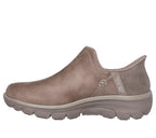 Skechers Women's Easy Going-Modern Hour-Hands Free Slip-ins Ankle Boot, Taupe, 9