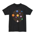 Space Dice Solar System Tall T-Shirt