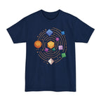 Space Dice Solar System Tall T-Shirt