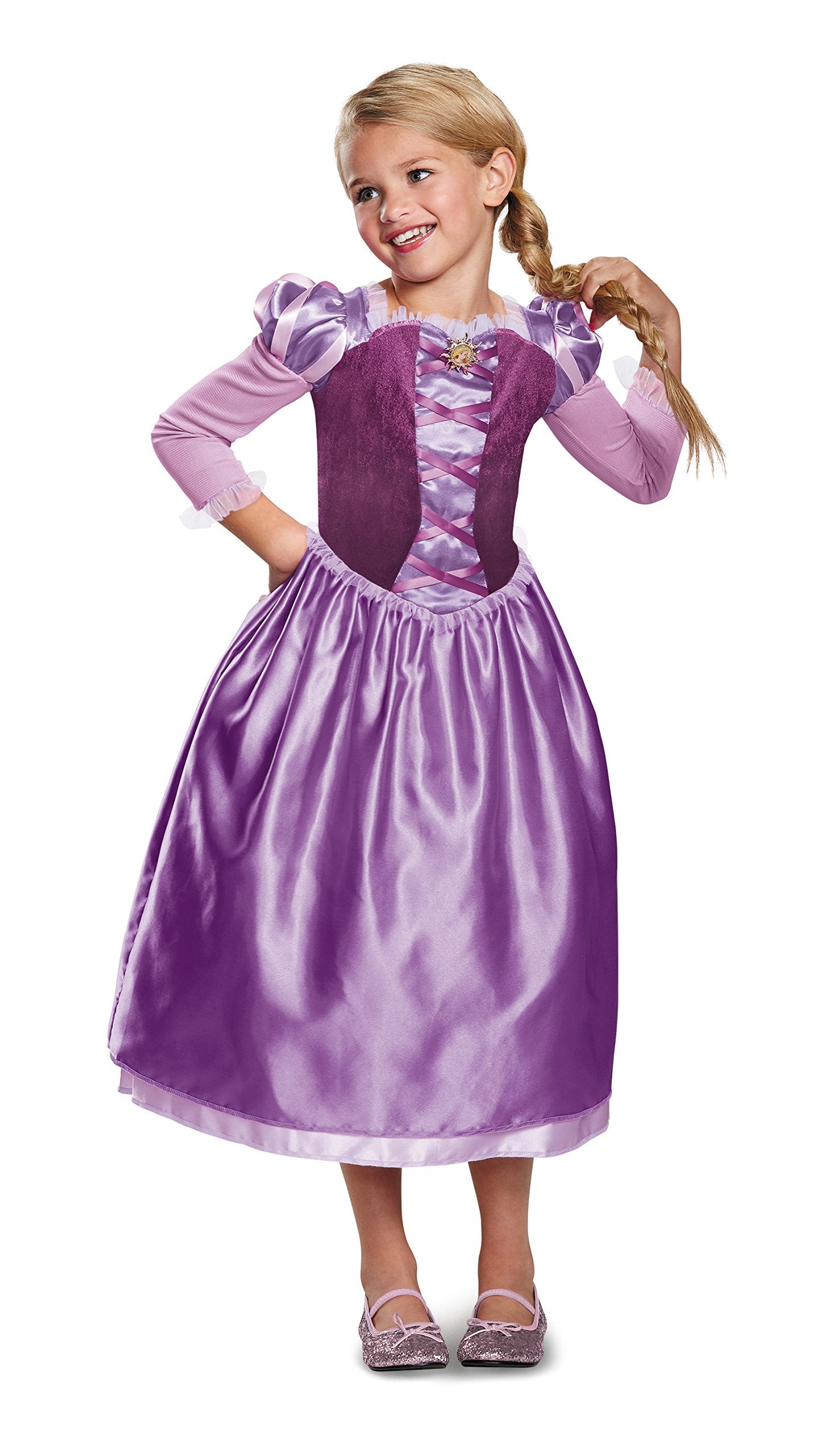 Disguise DG23064M Girls Disney Rapunzel Costume  Multi Color - Size 3T-4T