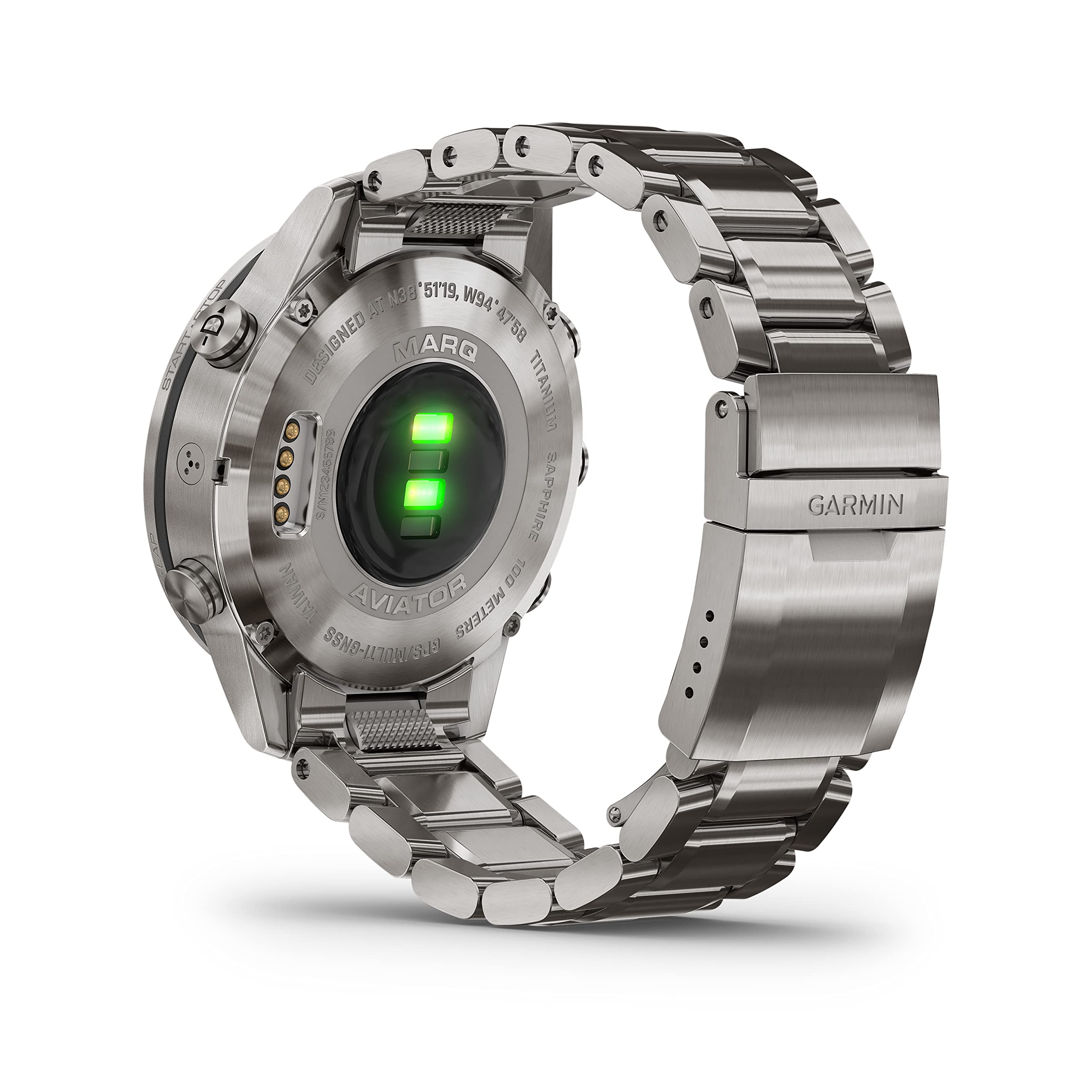 Garmin MARQ Aviator, Men's Luxury Tool Watch Designed for Your Passion for Aviation, View Flight Paths, Weather Reports, Start F