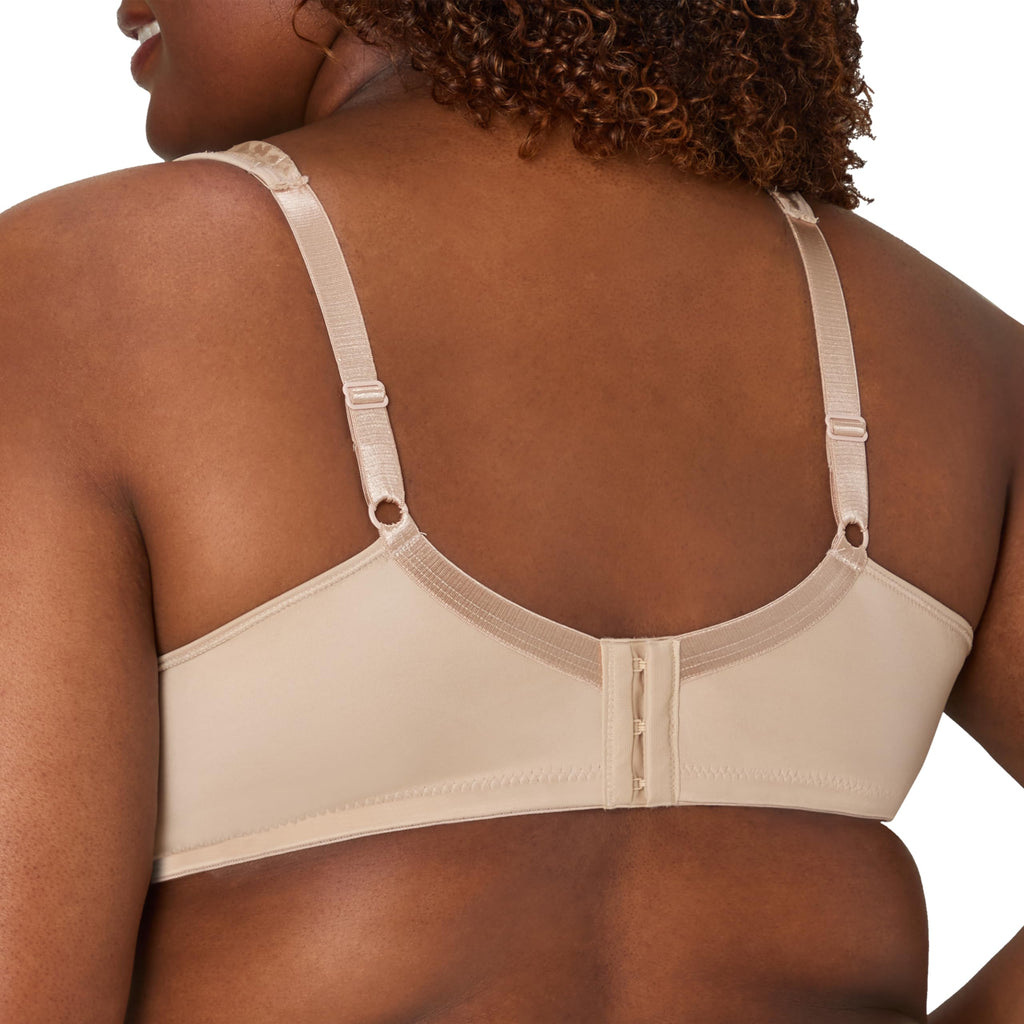 Playtex Women's 18-Hour Ultimate Lift Wireless Full-Coverage Bra, Single or 2-Pack, Almond Animal