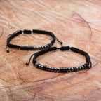 JoycuFF Mother Daughter Gifts Morse Code Bracelets for Women Unique Handmade Christmas Graduation Birthday Mothers Gift for Her