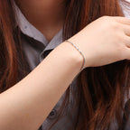 JoycuFF Unbiological Sister Birthday Gifts for Friends Female Funny Gifts Morse Code Bracelets for Women Sister Birthday Christm