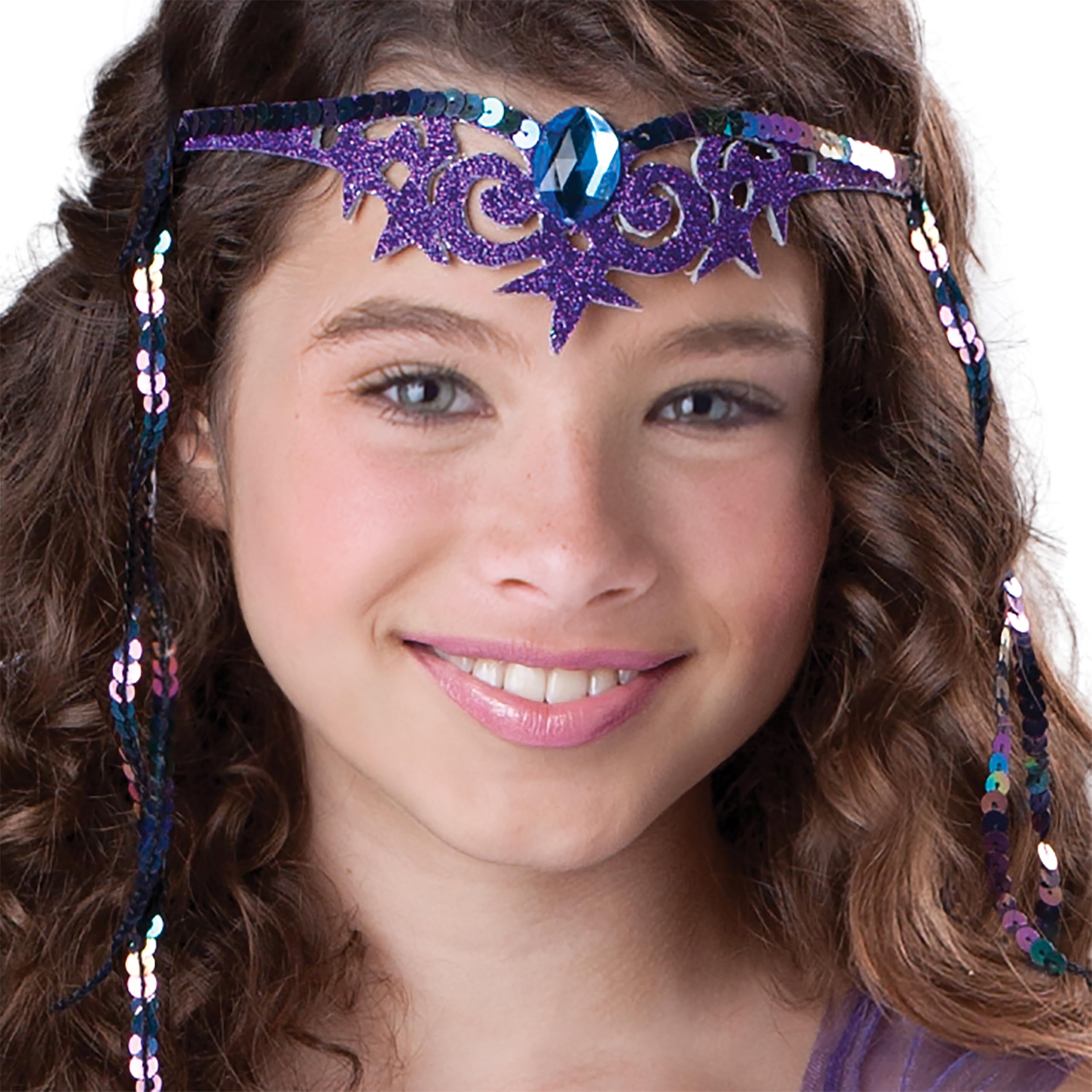 Halloween FX Mysterious Mermaid Child Costume - Large (12-14), Bue/Purple