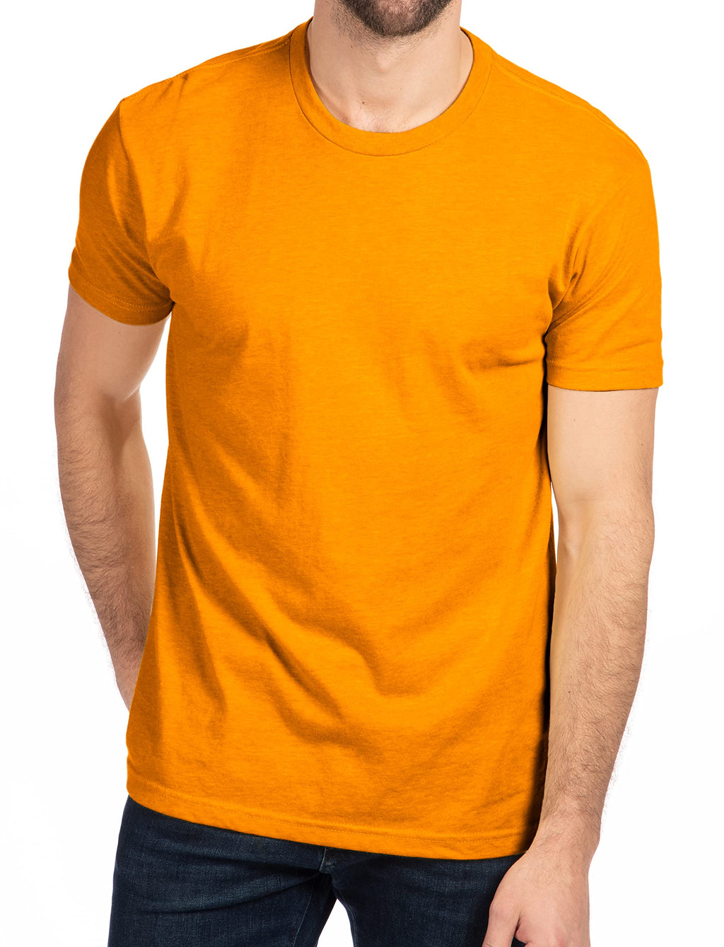 Unisex cVc crewneck T-Shirt - WHITE - 5XL(D0102HI902A)