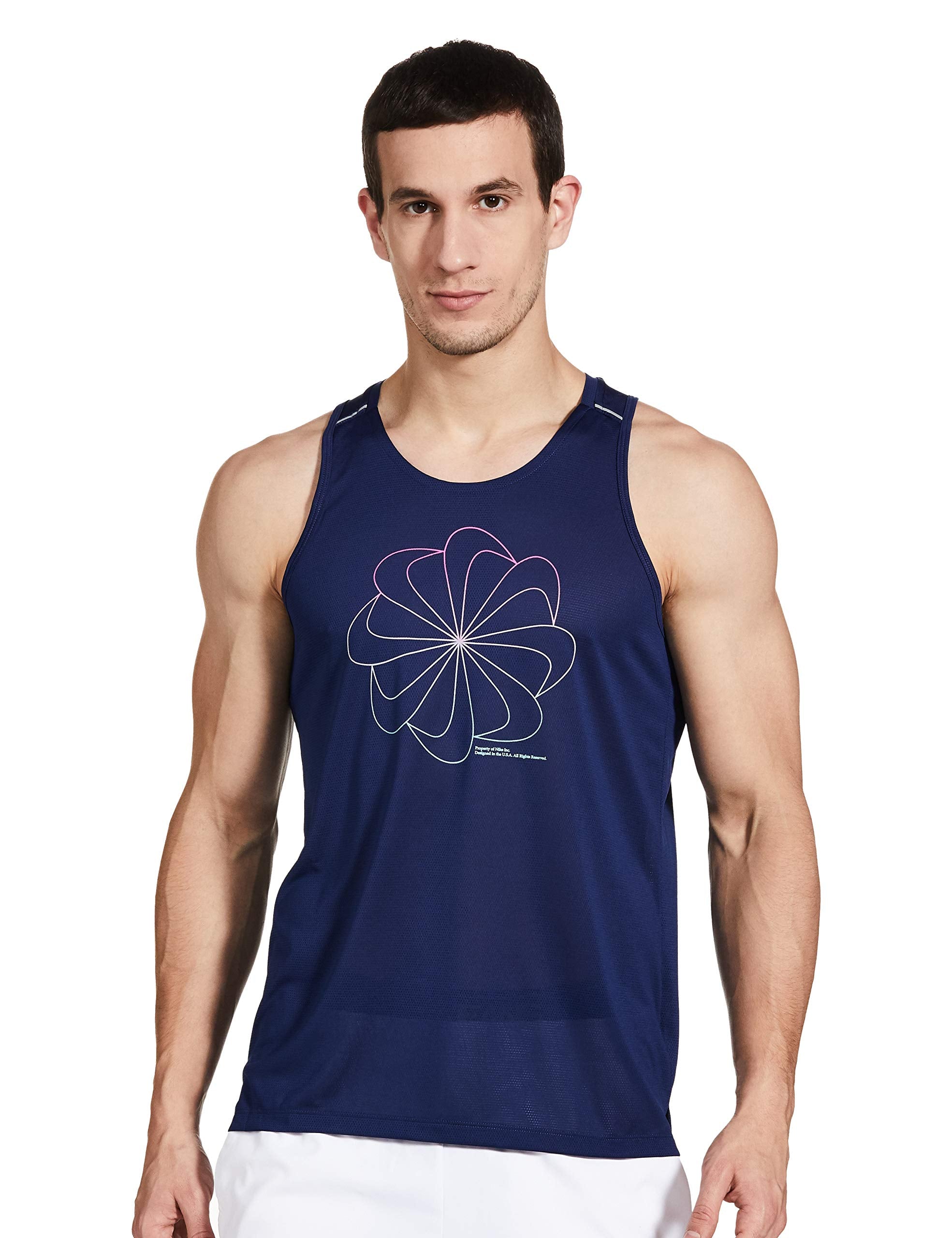 Nike Plain Regular Fit Men T-Shirts