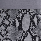 Tickled Pink Snake Skin Poncho, Gray