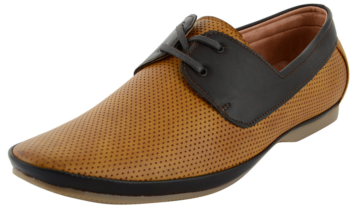 Auserio Mens Tan Formal Shoes  6 UK/India (40 EU)(SS176) 6
