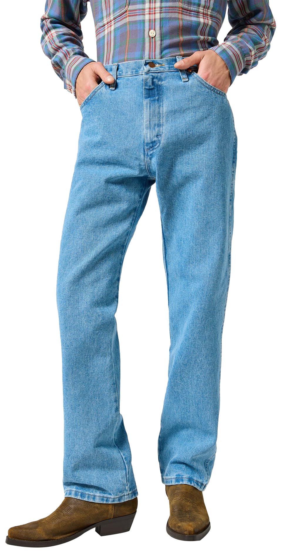 Wrangler Men's Big & Tall 13MWZ Cowboy Cut Original Fit Jean, Antique Wash, 36W x 38L