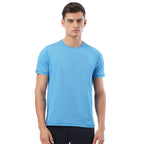 FYLTR Mens Solid Regular Fit T-Shirt (FYLSS23MTS-010_You Blue S)