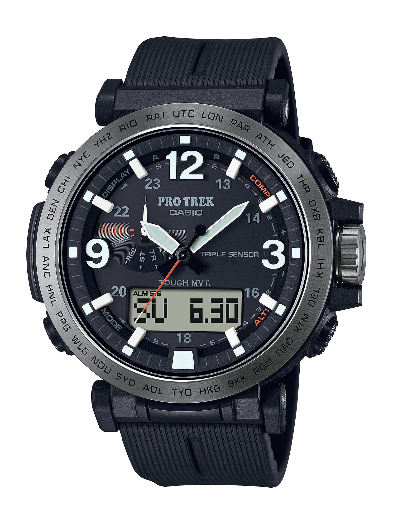 Casio Men's Pro Trek PRW-6611Y-1CR Tough Solar Watch
