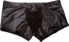 Male Power Stretch Mesh Short Black - Small/Medium