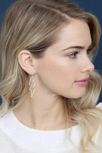 Lightning Bolt Drop Dangle Earrings For Women Statement Flash Thunder Hook Earrings Punk Fashion Halloween Outfits Party Jewelry