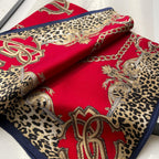 PoeticEHome 100% Mulberry Silk Neck Scarf 21x21 Small Square Scarfs for Women Gift Packed