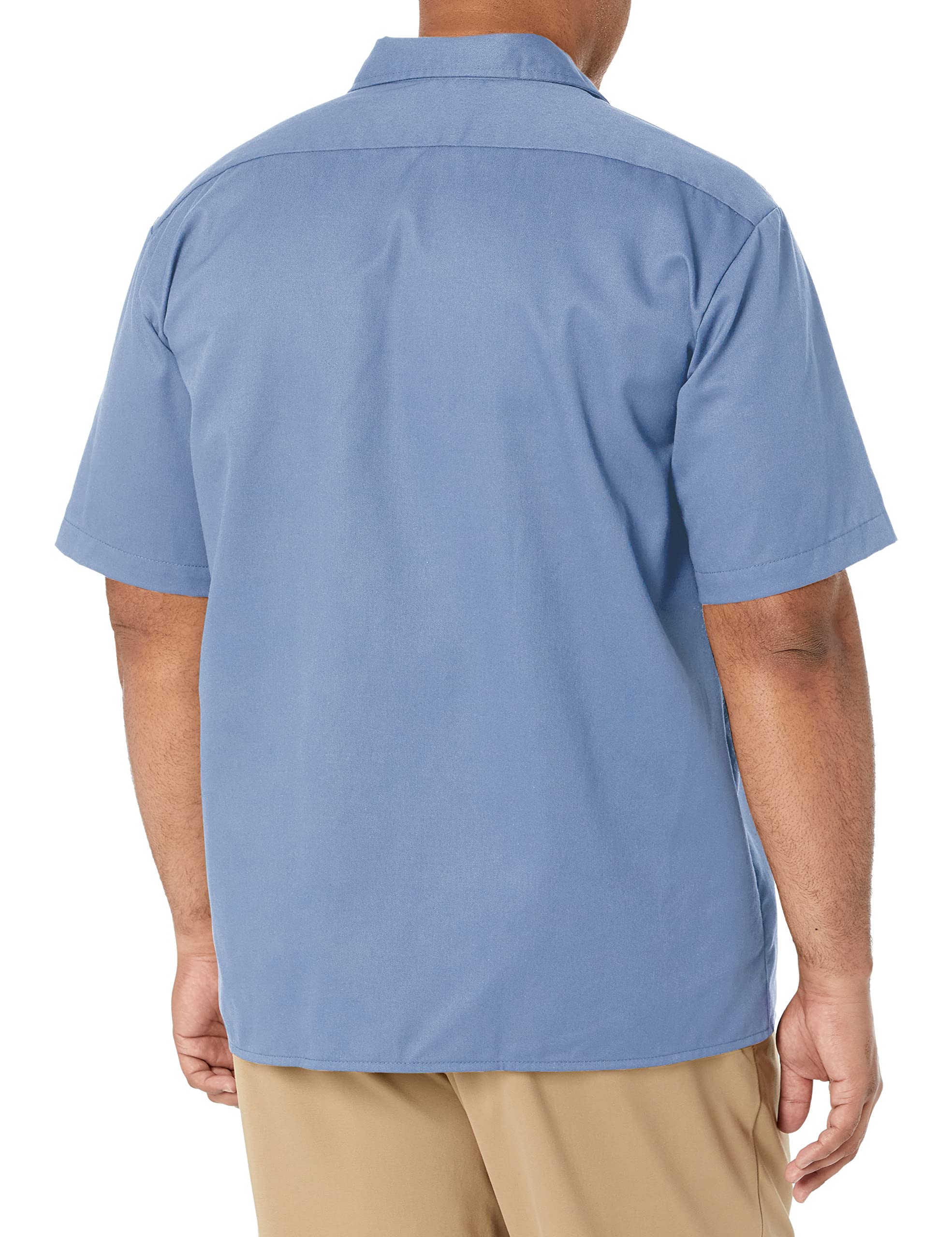 Dickies Shirts: Gulf Blue Short Sleeve Work Shirt 1574GB (S)