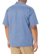 Dickies Shirts: Gulf Blue Short Sleeve Work Shirt 1574GB (XXL)