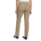 Gloria Vanderbilt womens Amanda Classic High Rise Tapered Jean, Hazelnut, 14 Petite Regular
