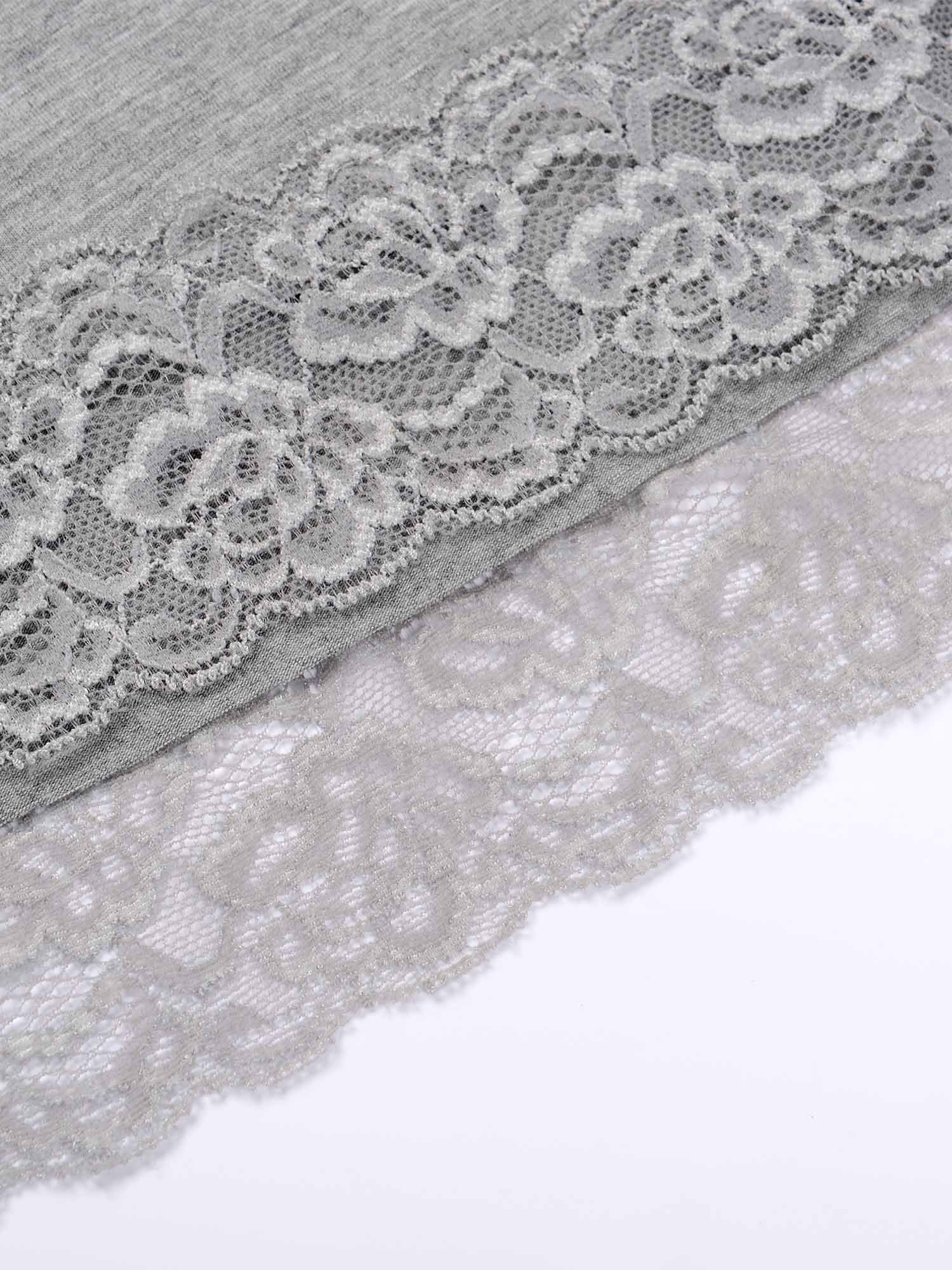 3 Pack Women Tank Tops Lace Cami Camisoles Adjustable Spaghetti Strap Lace Tank Top for Girls Wearing (Black,White and Grey, XL)