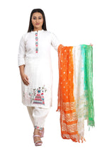 Fabme Women'S Tricolor/Tiranga Dupatta For Independence Day (Pack Of 2)