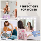 YOOLIFE Sister Birthday Gifts - Personalized Makeup Bag Cosmetic Bags for Women 18th 21th 30th 40th 50th 60th Birthday Gifts for