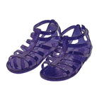 DelSol I0101861 Gladiator Girl Jellies Sandal&#44; 11 Purple