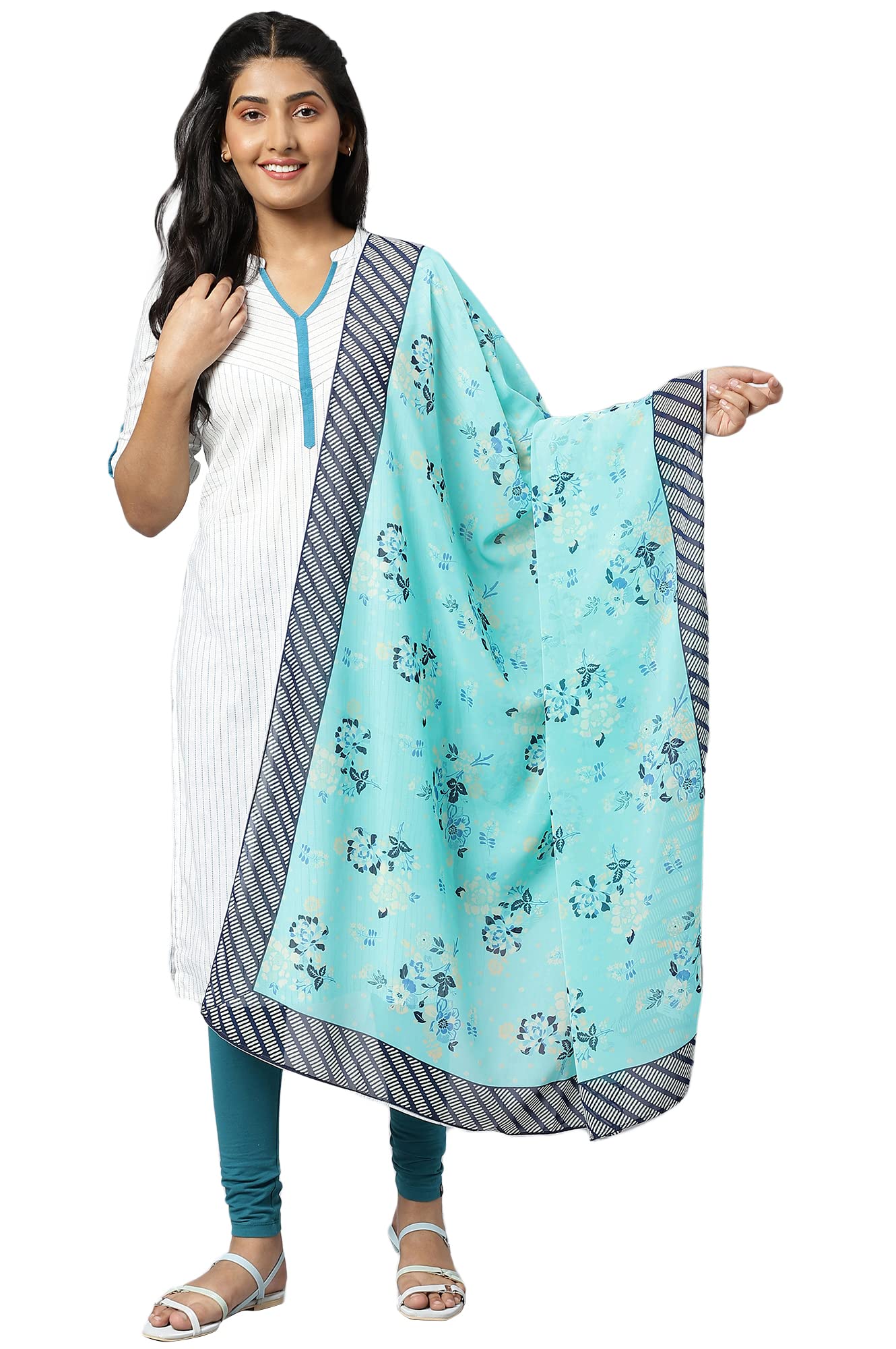 Aurelia Women Ceramic Printed Dupatta